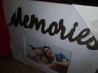 Tabletop Picture Frame ~ Reads "Memories" * Brand New! * Holds 5.5" x 3.5" Photo — photo 4