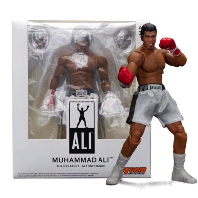 18cm Muhammad Ali Action Figure Boxer Icon Model Toy PVC Gift