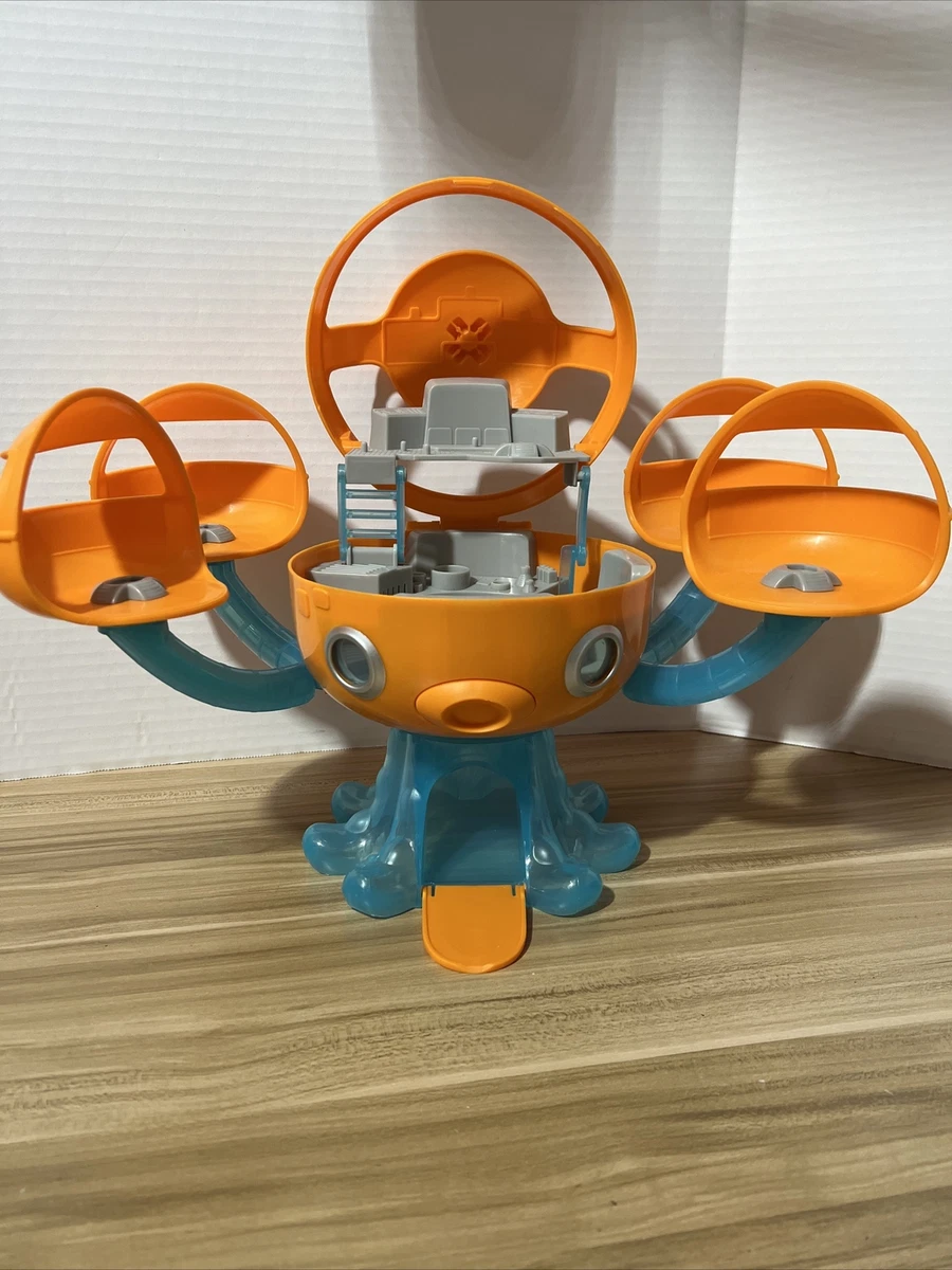 Octonauts Octopod Light Up Sounds Playset Gup A and Figures Mattel Lot