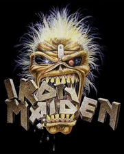 Iron Maiden Iron On Transfer For T-Shirt & Other Light Color Fabrics #2