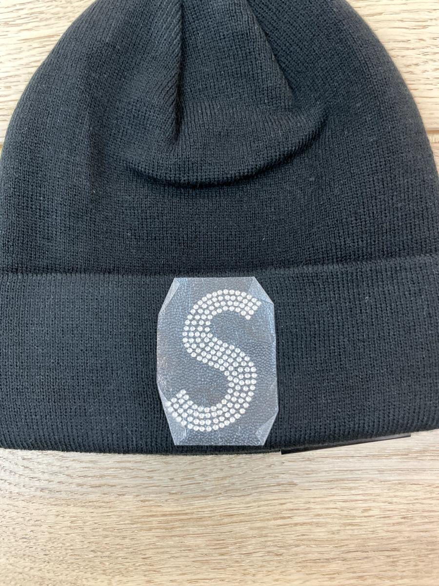 SUPREME NEW ERA SWAROVSKI S LOGO / BLACK / OS/ SS21 / 100