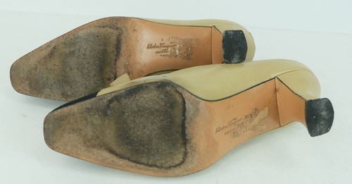 Salvatore Ferragamo bicolor Pumps Gr. 39,5 - Bild 13 von 14