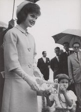 Jacqueline Jackie Kennedy Onassis Dbl Weight Original Photo by Manfred Kreiner