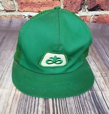Vintage Pioneer Seed Trucker Hat Mesh Patch Snapback K-Brand Made In USA Feed