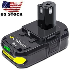 For RYOBI P108 18V High Capacity 3.6Ah Battery 18 Volt Lithium-Ion One Plus P102