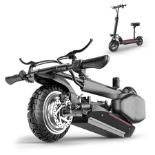 Folding Adult Electric Scooter 25mph High Speed 10"Urban Commuter E-Scooter+Seat