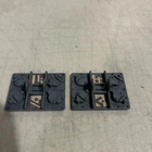 Star Wars Vintage 1980 Hoth Imperial Attack Base ROOF PANEL Original Kenner Part