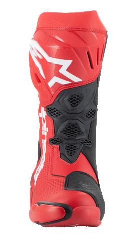 Alpinestars Supertech R Motorcycle Motorbike Sport Racing Boots Red 2220021-3029 - Picture 4 of 8
