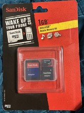 SanDisk MicroSD 1gb Mobile Memory Kit Wake Up Your Phone