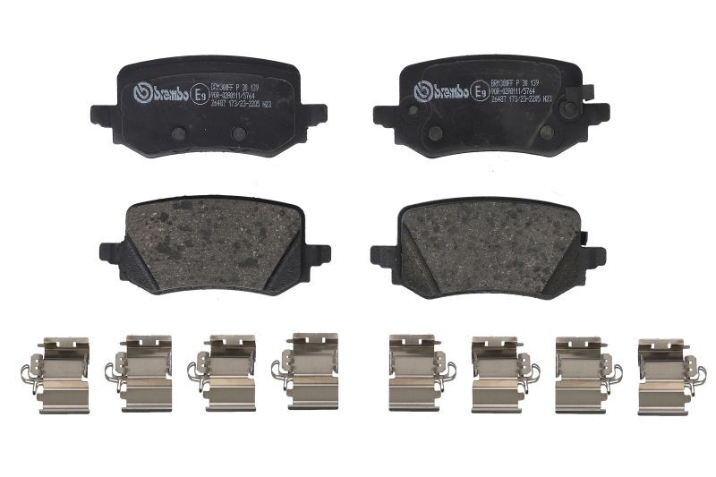 4x ✅Fits BREMBO KLOCKI SZCZEKI CYLINDERKI P 30 139 BRAKE PADS REAR ⭐UK Seller⭐ - Image 25
