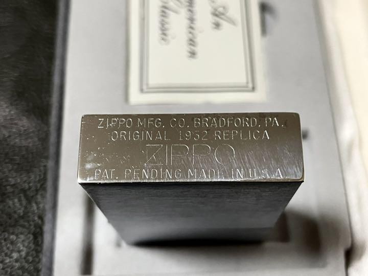 Zippo 1932 replica first original first sale 1988 made in good