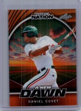 Daniel Cuvet 2025 Leaf Baseball Nation 1/1 Pre Production Proof