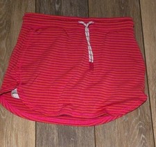 Vineyard Vines Pink Stripes Girl Skort Skirt Medium Athletic Sport with Pockets
