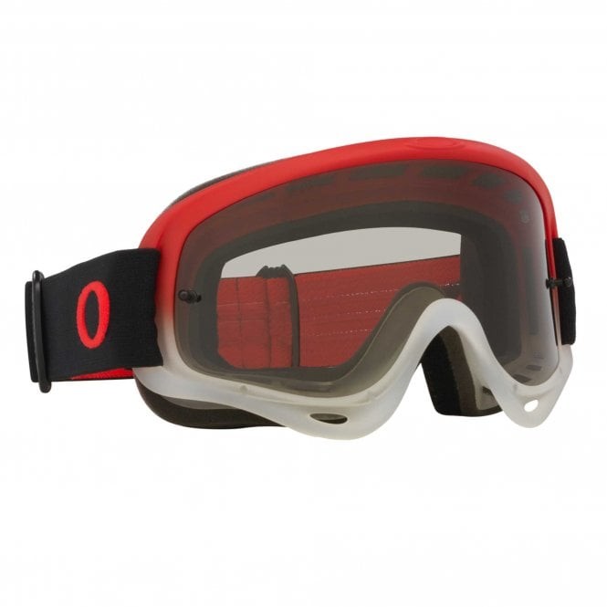 Oakley O-Frame MX Goggles - Team Red (Light Grey Lens)