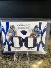Panini 2025 Flawless Dual Diamond Memorabilia Lawrence Thomas Jr. Jaguars #01/10