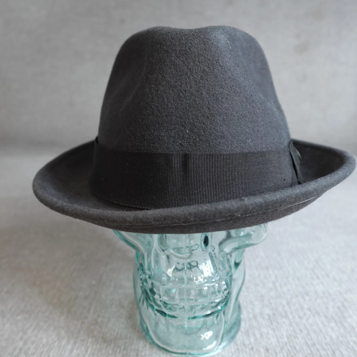 Chapeau Fedora Goorin Bros - Bord Large - Taille M, Couleur Gris - Neuf Sans étiquette