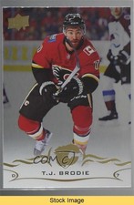 2018-19 Upper Deck Silver Foil TJ Brodie #30 READ w2a