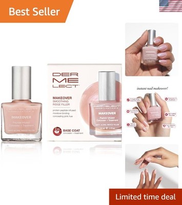 Moisturizing Nail Treatment - Dermelect Makeover Ridge Filler in Stunning Pink