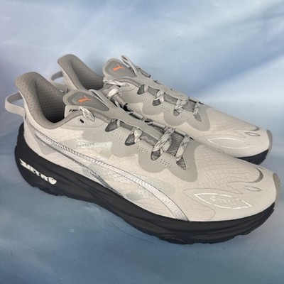 Puma Fast-Trac Nitro 3 GTX Gore-Tex Gray Black Men Trail Running Size 14