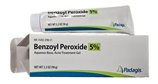Benzoyl Peroxide 5 GEL XL 90gm Tube PADAGIS - PHARMACY GRADE --