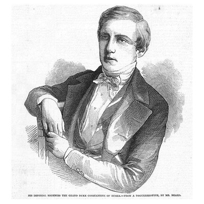 RUSSIA His Imperial Highness The Grand Duke Constantine - Antique Print 1847