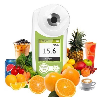 Digital Brix Refractometer, 0 55% ATC Sugar Content Meter, ±0.2% Precision,... 