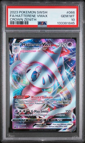 Hatterene VMAX graded PSA 10 for sale on eBay