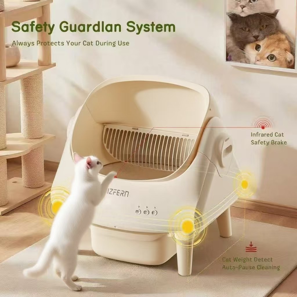 Self Cleaning - App Control For Medium Cats And Kittens