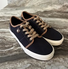 Taos Super Soul Sneakers Women s Size 8 Shoes Black Whiskey Tan Lace Up