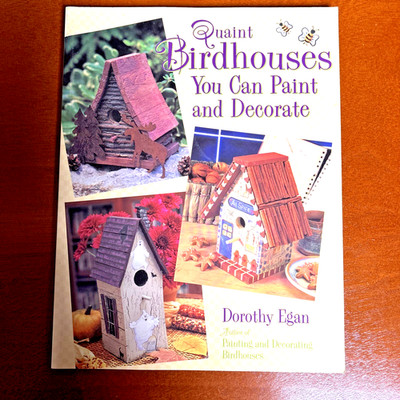 Painting Bird Houses You Can Paint And Decorate Book Instructions Art