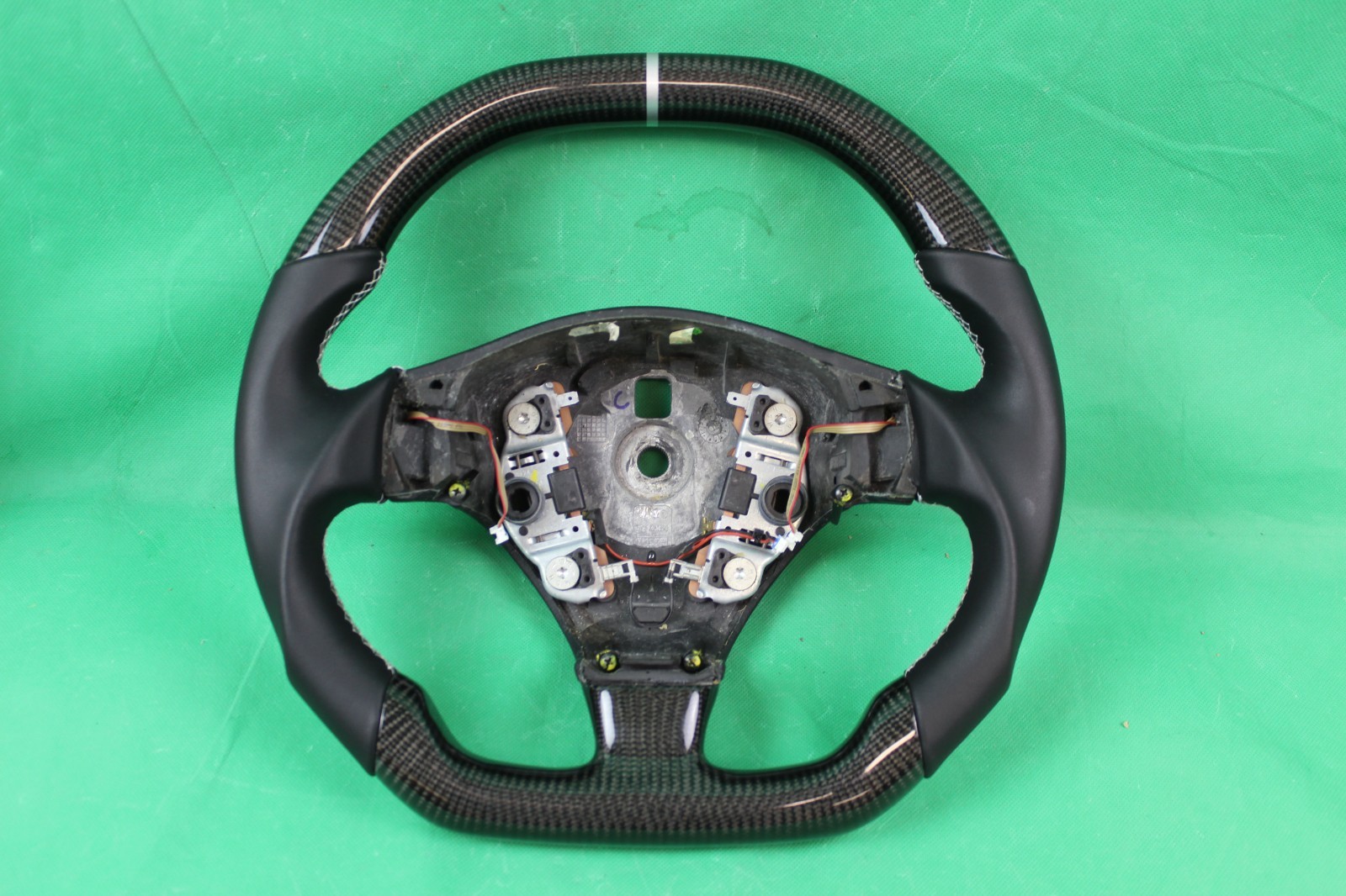 Maserati GranTurismo 2008-2019 Steering wheel White