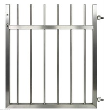 Gartentor Gartenpforte Hoftor Company Edelstahl Pforte VA Tür 900 x 1000