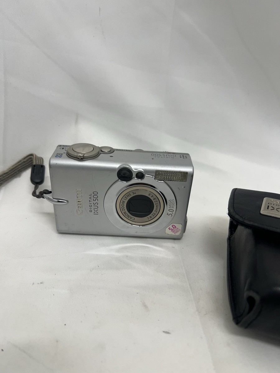Canon IXUS 500 / PowerShot Digital ELPH S500 5.0MP Digital Camera