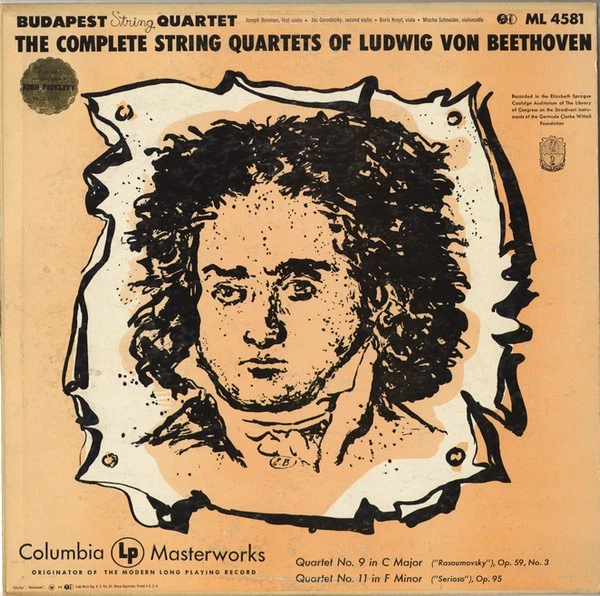 Beethoven Complete String Quartets In Vinyl Records for sale | eBay