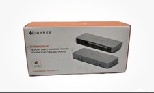 Docking/Station/HyperDrive/14-Port/Usb-C, For Chromebook/Macbook/PC/Laptop/NEW.