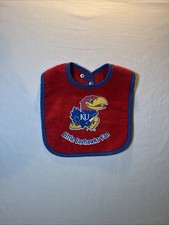 KU Kansas University Jayhawks Bib - Little Jayhawks Fan