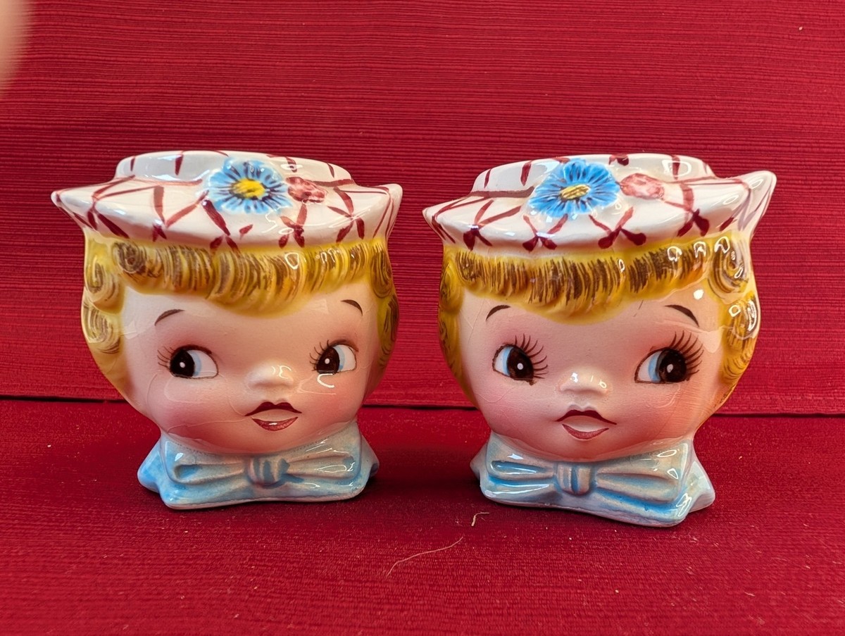 Lefton Miss Dainty 1950s Salt And Pepper Shakers 3” #439 | eBay