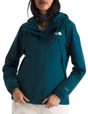 The North Face Women's Antora Midnight Petrol XS Blue Jacket NEW