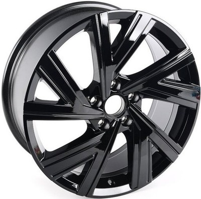 18'' Volkswagen Golf GTI Wheel Rim Factory OEM ALY69638 2022-2024 Gloss Black