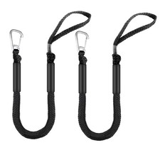 Single Hook Bungee Dock Lines   Heavy-Duty Elastic Mooring Ropes for Boats