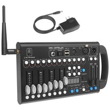 Wireless Dmx 512 Controller 192 Channel Dj Lights with Midi Portable