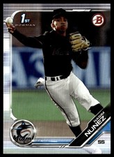 2019 Bowman Draft Nasim Nunez Miami Marlins #BD-141