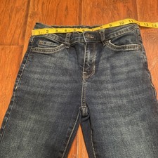 THE CHILDREN'S PLACE boys JEANS straight leg stretch size 8 Blue