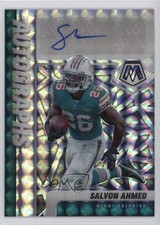 2021 Panini Mosaic Auto Mosaic Salvon Ahmed #A-SA Auto 14tz