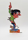 Silhouette Caricature Franquin 14 cm En Bois