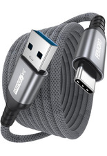 Data Transfer Cable USB to Type C 10ft, USB 3.2 Gen 2 Type  A 10Gbps High Speed D