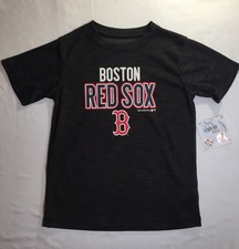 Genuine Merchandise Boston Red Sox T-Shirt Boy's Small 6/7 Grey MLB