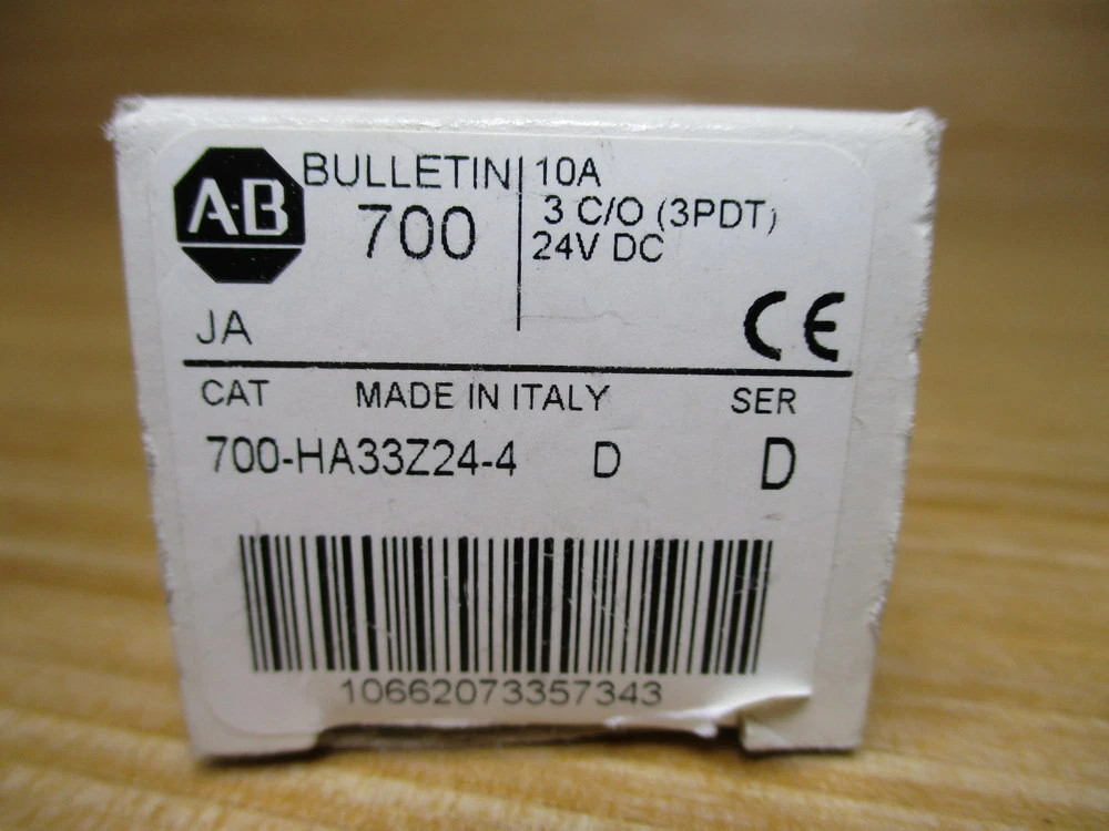New Sealed 700-HA33Z24-4 Allen Bradley 700-HA General Purpose Tube Base Relay
