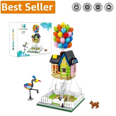 Interactive Up Balloon House Building Kit   635 Pieces for Teamwork & Creativity