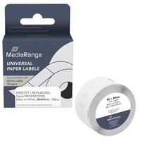 Mediarange Etikettenrollen Ersetzt Dymo 99010/S0722370, 29,0 X 89,0 Mm
